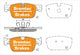 BREMTEC EURO-LINE HD BRAKE PADS SET VOLVO V90 D5 2.0LTDi 2016- BT25350ELH