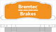 BREMTEC TRADELINE BRAKE PAD SET REAR TOYOTA ESTIMA 1991-97 BT257TS