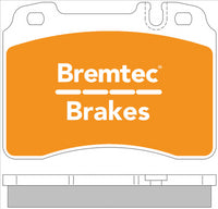 BREMTEC PRO-LINE BRAKE PADS SET MERCEDES BENZ 63 AMG (W202) BT259PRO