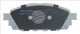 BREMTEC BRAKE PAD SET TOYOTA HILUX GUN135 BT26490PRO