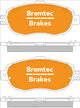 BREMTEC 4WD BRAKE PADS SET LEXUS LS400 1993-00 BT264E