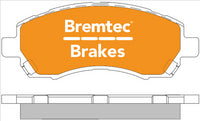 BREMTEC PRO-LINE BRAKE PADS SET SUBARU LEGACY (BD BG) 1994-99 BT268PRO