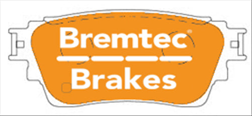 BREMTEC PRO-LINE HD CERAMIC+ ZERO DUST MITSUBISHI OUTLANDER (ZL) 2.4L BT27590P