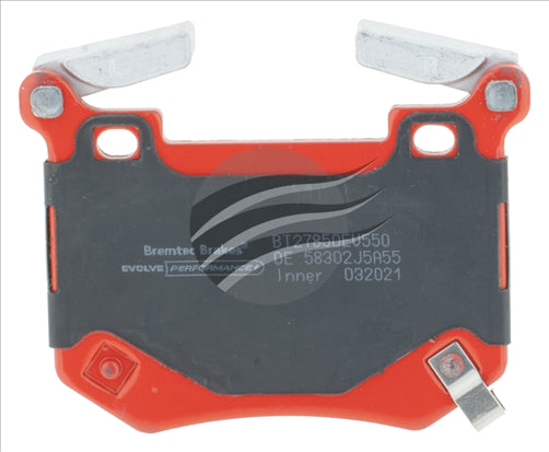 BREMTEC EVOLVE PERFORMANCE+ BRAKE PADS KIA STINGER REAR BT27850EV550