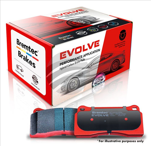 BREMTEC EVOLVE CERAMIC PERFORMANCE VW AMAROK FRONT BT27869EV
