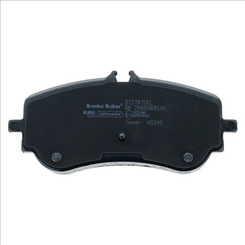 BREMTEC EUROLINE CERAMIC+ VW AMAROK REAR PAD BT27870ELC