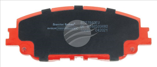 BREMTEC EVOLVE PERFORMANCE CERAMIC+ TOYOTA/LEXUS FRONT BT27940EV
