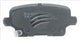 BREMTEC BRAKE PAD SET REAR HOLDEN COMMODORE ZB 2.0L 2017- BT28020TS