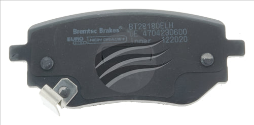 BREMTEC EUROLINE HD CERAMIC+ ZERO DUST MERCEDES X250D (W470) 2017- BT28180ELH