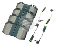 BREMTEC EURO-LINE BRAKE PADS SET MERCEDES ML430 (W163) 1998- BT281ELC