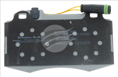BREMTEC FRONT BRAKE PADS  MERCEDES ML430 (W163) 1998- BT281PRO PRO-LINE HD CERAMIC+ ZERO DUST