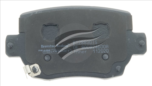 BREMTEC TRADE LINE CERAMIC+ TESLA MODEL 3 REAR 2018- BT28830TS