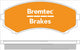 BREMTEC ENDURE BRAKE PAD FRONT SET PAJERO ECONOVAN BONGO BT288E