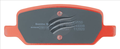 BREMTEC EVOLVE PERFROMANCE CERAMIC+ TESLA MODEL3 REAR 2019- BT29050EV550