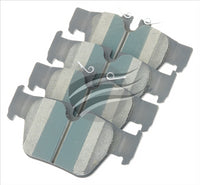 BREMTEC EUROLINE CERAMIC+ REAR MINI COUNTRYMAN F60 JCW 2019- BT29310ELC