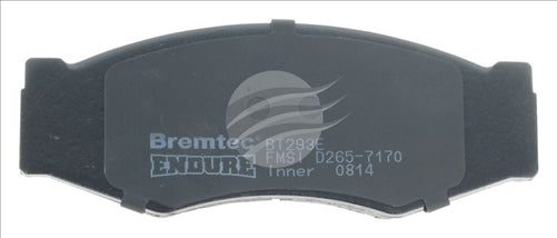 BREMTEC 4WD BRAKE PADS SET NISSAN NAVARA D21 1985-92 BT293E