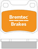 BREMTEC EURO-LINE BRAKE PADS SET MERCEDES 200 SERIES 1985-92 BT296ELC
