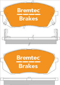 BREMTEC PRO-LINE BRAKE PADS SET KIA SPORTAGE 2.0 FWD WAGON BT314PRO