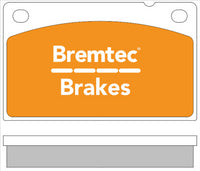 BREMTEC EURO-LINE BRAKE PADS SET VOLVO 240, 260 SERIES 1975-86 BT315ELC