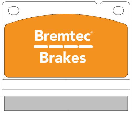 BREMTEC TRADELINE BRAKE PAD SET FRONT VOLVO 240, 260 SERIES 1975-86 BT315TS