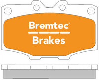 BREMTEC 4WD BRAKE PADS SET TOYOTA HILUX 4WD 79-83 BT322E