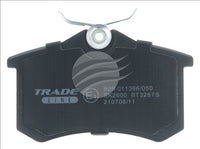 BREMTEC TRADELINE BRAKE PAD SET REAR AUDI, PEUGEOT, VOLKSWAGEN BT326TS