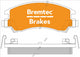 BREMTEC TRADELINE BRAKE PAD SET FRONT SUBARU LEONE 94-98 BT336TS