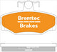 BREMTEC TRADE-LINE BRAKE PADS SET VOLVO S90 2.9L (GIRLING) BT354TS