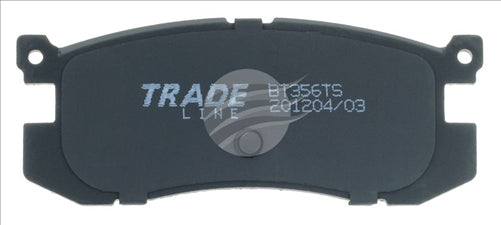 TRADELINE BRAKE PAD SET REAR MAZDA 626 GD 1987-91 BT356TS
