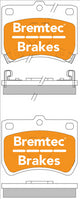 BREMTEC TRADELINE BRAKE PAD SET FRONT FORD FESTIVA WA 1991-94 BT358TS