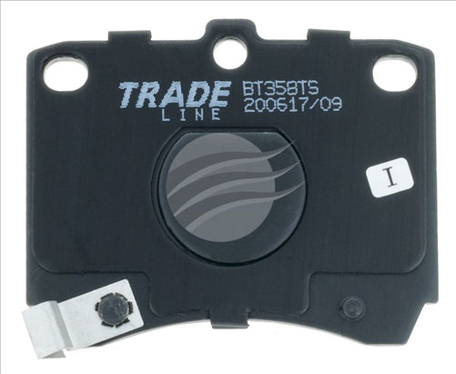 TRADELINE BRAKE PAD SET FRONT FORD FESTIVA WA 1991-94 BT358TS