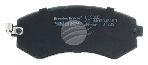 BREMTEC 4WD BRAKE PADS SET NISSAN PATROL GU Y61 4X4 BT366E