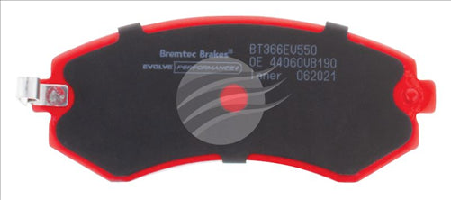 BREMTEC HYBRID-CARBON HIGH PERFORMANCE NISSAN PATROL GU Y61 4X4 BT366EV550