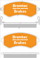 BREMTEC TRADE-LINE BRAKE PADS SET NISSAN PATROL GU Y61 4X4 BT366TS