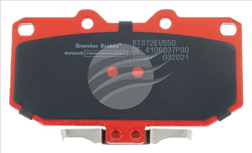 BREMTEC HYBRID-CARBON HIGH PERFORMANCE SUBARU IMPREZA WRX 2003- BT372EV550