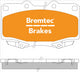 BREMTEC HYBRID-CARBON HIGH PERFORMANCE TOYOTA LANDCRUISER 80 SERIES BT386EV550