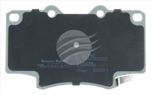 BREMTEC PRO-LINE HD CERAMIC+ LOW DUST TOYOTA LANDCRUISER 80 SERIES BT386PRO