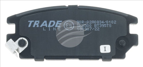BREMTEC TRADELINE BRAKE PAD SET REAR MITSUBISHI EVO IV 1994-98 BT395TS
