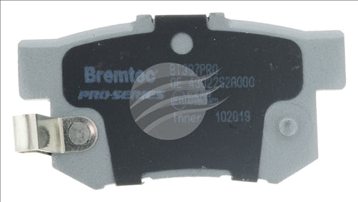 BREMTEC PRO-LINE BRAKE PADS SET HONDA S2000 1999- BT397PRO