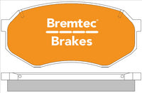 BREMTEC TRADE-LINE BRAKE PADS SET TOYOTA HILUX RN90 1989-98 BT420TS