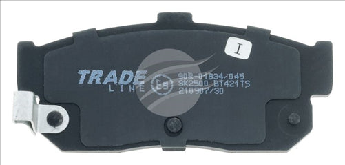 TRADE-LINE BRAKE PAD REAR SET PULSAR BLUEBIRD MAXIMA CEFIRO BT421TS