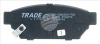 BREMTEC TRADE-LINE BRAKE PADS SET MITSUBISHI LANCER CE 1.8 1996- BT422TS