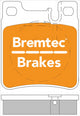 BREMTEC EURO-LINE BRAKE PADS SET MERCEDES E, S CLASS ATE 2 PIN BT425ELC