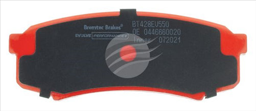 BREMTEC HYBRID-CARBON HIGH PERFORMANCE TOYOTA LANDCRUISER 1990-07 BT428EV550