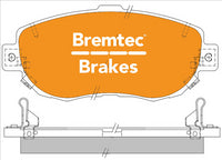 BREMTEC PRO-LINE BRAKE PADS SET LEXUS IS200 1999- BT431PRO