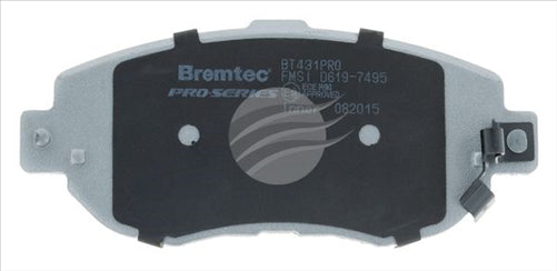 BREMTEC PRO-LINE BRAKE PADS SET LEXUS IS200 1999- BT431PRO