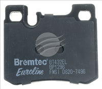 BREMTEC EURO-LINE BRAKE PADS SET MERCEDES C CLASS (W202) BT432ELC