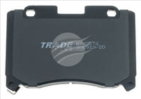 BREMTEC TRADELINE BRAKE PAD SET REAR TOYOTA SUPRA JZA80 TURBO 3.0L BT435TS