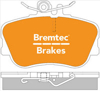 BREMTEC EURO-LINE BRAKE PADS SET MERCEDES -CLASS S202 1996-01 BT439ELC
