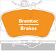 BREMTEC TRADE-LINE BRAKE PADS SET MERCEDES C-CLASS S202 1996-01 BT439TS